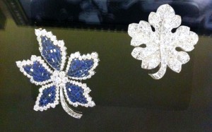 Fabulous brooches with inimitable invisible "mystery" setting patented by Van Cleef and Arpels in 1933.