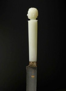 Dagger with jade hilt, Mughal Empire, c. 1629-36. The Al Thani Collection