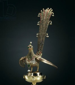 Bird of paradise (huma) from Tipu Sultan's throne, c.1787-91. Royal Collection Trust © Her Majesty Queen Elizabeth II, 2015 / Bridgeman Images