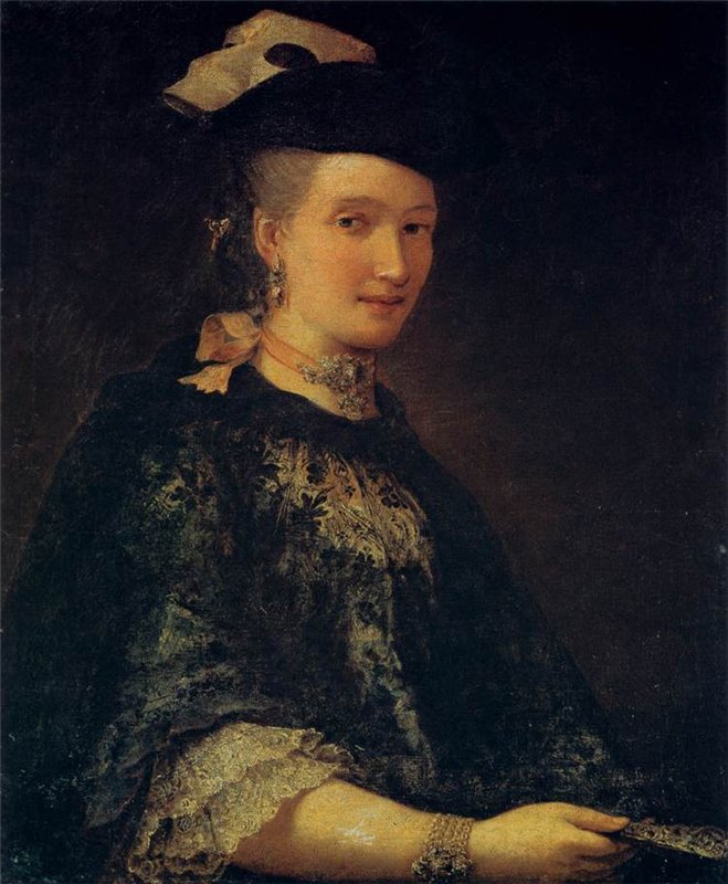 Portrait of a Lady, Alessandro Longhi, 1770