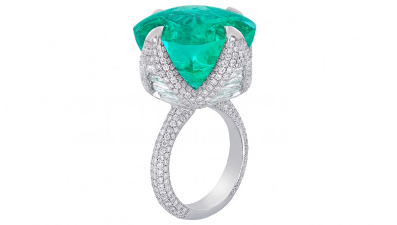Colombian emerald ring, Nirav Modi